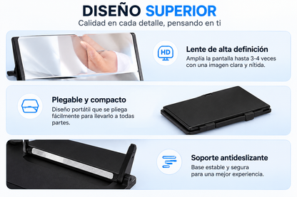 Pantalla Amplificadora HD para Móvil